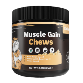 Muscle Gain Chews For Dogs High Protein Dog Food Health Supplement Premium Muscle Builder For All Breeds Soft Dog Chews (Option: 1Pcs)
